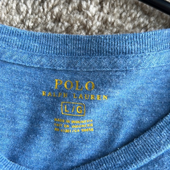 Ralph polo tee light blue - Picture 2 of 2